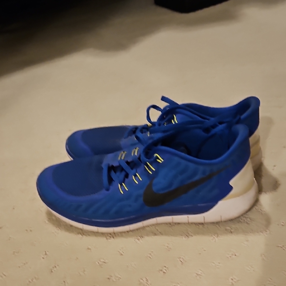 Nike Blue and Black Athletic Shoes